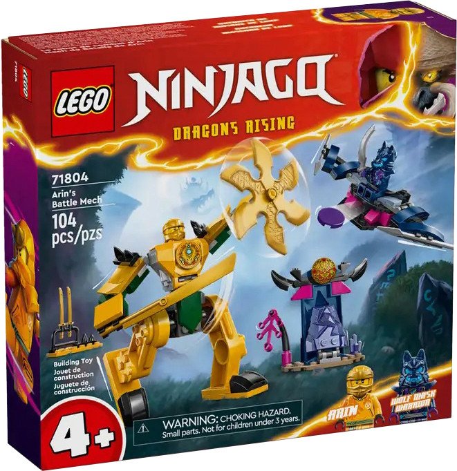 

Конструктор LEGO Ninjago 71804 Боевой робот Арин