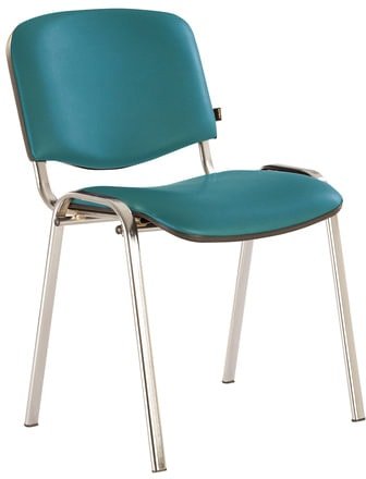 Офисный стул Brabix Iso CF-001 (кожзам, бирюзовый)