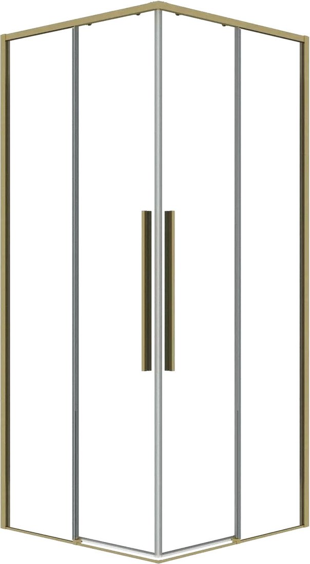 

Душевой уголок Grossman Galaxy 80x80x195 300.K33.01.8080.32.00 (золото сатин/прозрачное стекло)