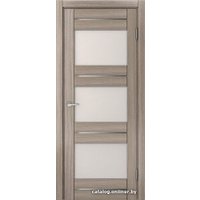 Межкомнатная дверь MDF-Techno Dominika 300 60x200 (дуб дымчатый/лакобель кремовый)