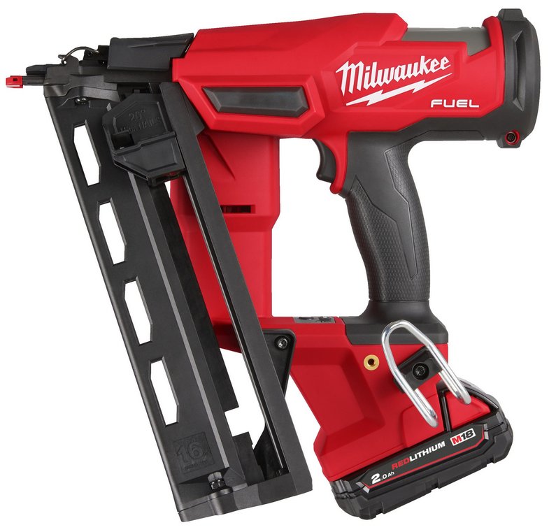 

Гвоздезабиватель Milwaukee M18 FN16GA-202X Fuel 4933478092 (с 2-мя АКБ, кейс)