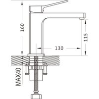 Смеситель Shevanik S9901G