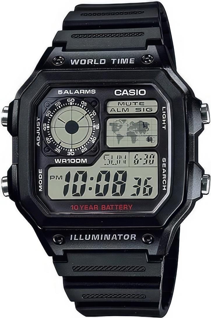 

Наручные часы Casio AE-1200WH-1A