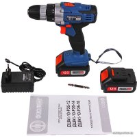 Дрель-шуруповерт Фиолент ДША1-10-РЭ5-12 9401891 (с 2-мя АКБ, кейс)