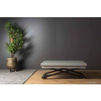 Стол-трансформер Levmar Cross P02/S53 (гриджио/черный)