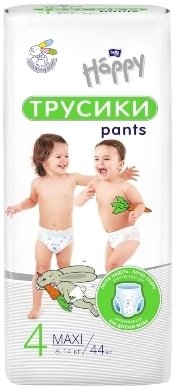 

Трусики-подгузники Bella Baby Happy Jumbo 4 Maxi (44 шт)