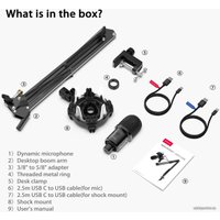 Проводной микрофон FIFINE K651