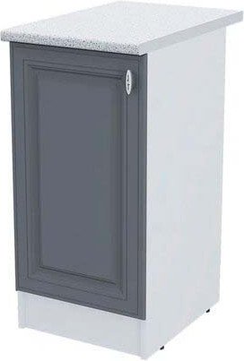 

Шкаф напольный Горизонт Настя 400 (графит софт)