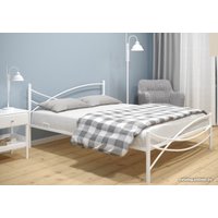 Кровать Князев Мебель Калифорния 120x190 КЯ.120.190.Б (белый муар)