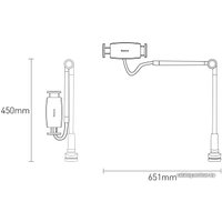 Держатель Baseus SULR-B0G