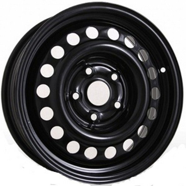 

Штампованные диски TREBL 7755T 15x6" 5x112мм DIA 57.1мм ET 43мм black