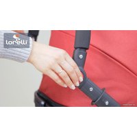 Универсальная коляска Lorelli Alexa 2021 (3 в 1, luxe black)