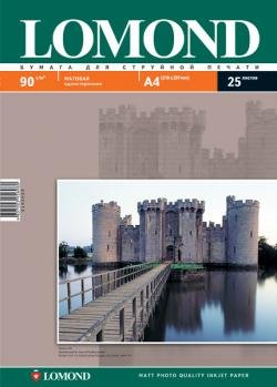 

Фотобумага Lomond Матовая А4 90 г/кв.м. 25 листов (0102029)