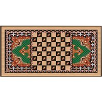 Шашки/нарды Partida Сирия. Зеленые средние rasz50