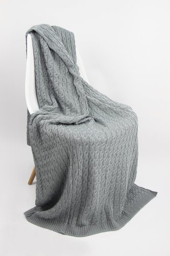 Плед Polesie 1С8695-Д43 200x130 (серый)