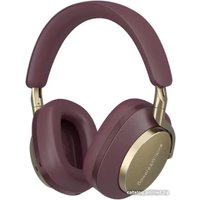 Наушники Bowers & Wilkins PX8 (бордовый/золотистый)