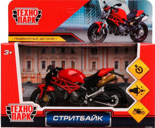 

Мотоцикл Технопарк Стритбайк 2004I099-R2