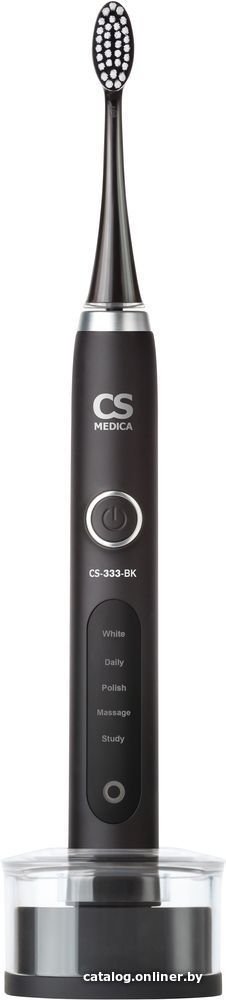 Электрическая зубная щетка CS Medica CS-333-BK