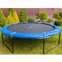 Батут GetActive Jump PRO 10FT с лестницей и внутренней сеткой (синий)