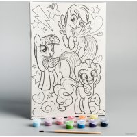 Картина по номерам Hasbro My Little Pony. Друзья 5199071