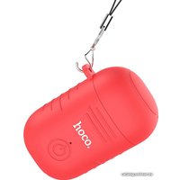 Bluetooth гарнитура Hoco E39 (для левого уха, белый/красный)