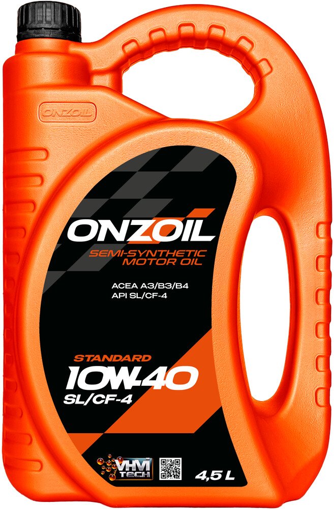 

Моторное масло ONZOIL Standard 10W-40 SL/CF-4 4.5л