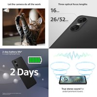Телефон Sony Xperia 10 VI XQ-ES72 8GB/128GB (черный)