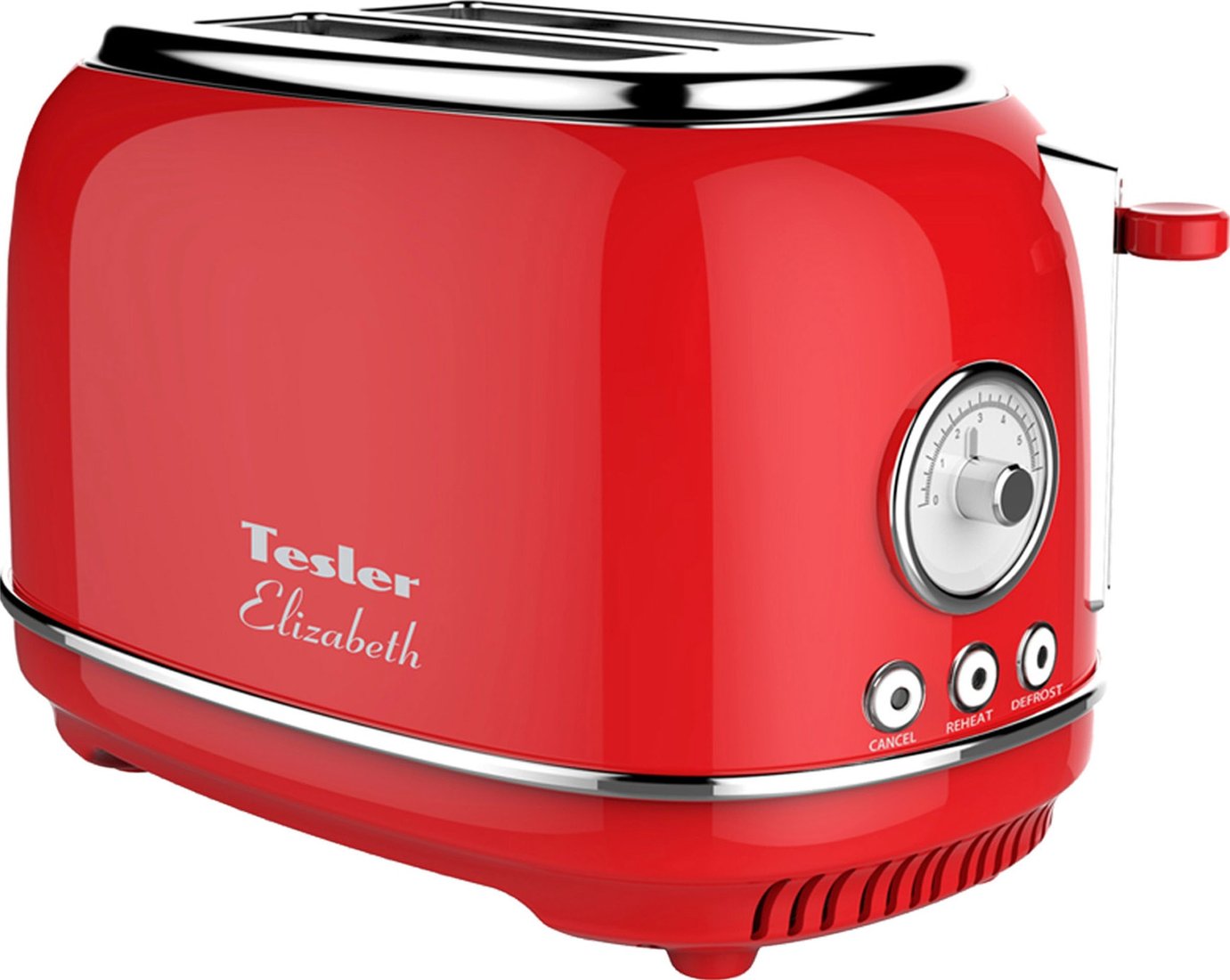 

Тостер Tesler Elizabeth TT-245 (красный)
