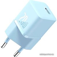 Сетевое зарядное Baseus GaN5 Fast Charger Mini 1C 20W CCGN050103 (голубой)