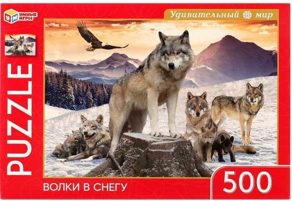 

Пазл Умные игры Волки в снегу 4680107925749 (500 эл)