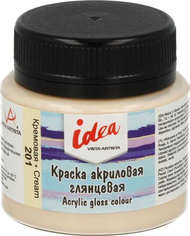 

Акриловая краска Vista-Artista idea IGA-50 (50 мл, 201 кремовый/cream)