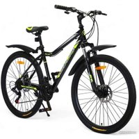 Велосипед Delta Street 27.5 2701 (черный/зеленый)
