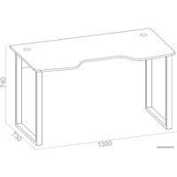 Геймерский стол Сокол КСТ-19 (белый)