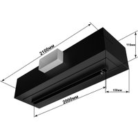 Вентиляционная решетка Народны майстар Диф-Луч-2000-ГИПС