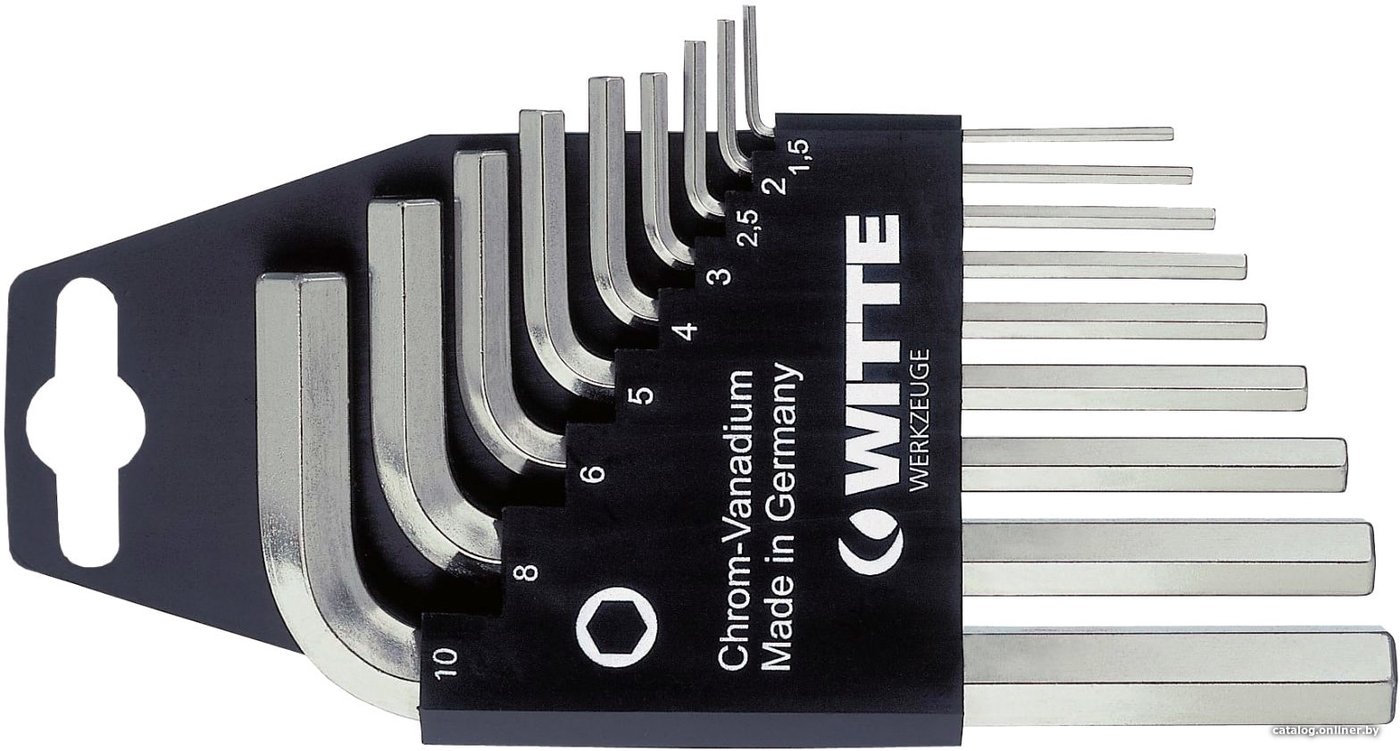 Набор ключей Witte 45021 (9 предметов)