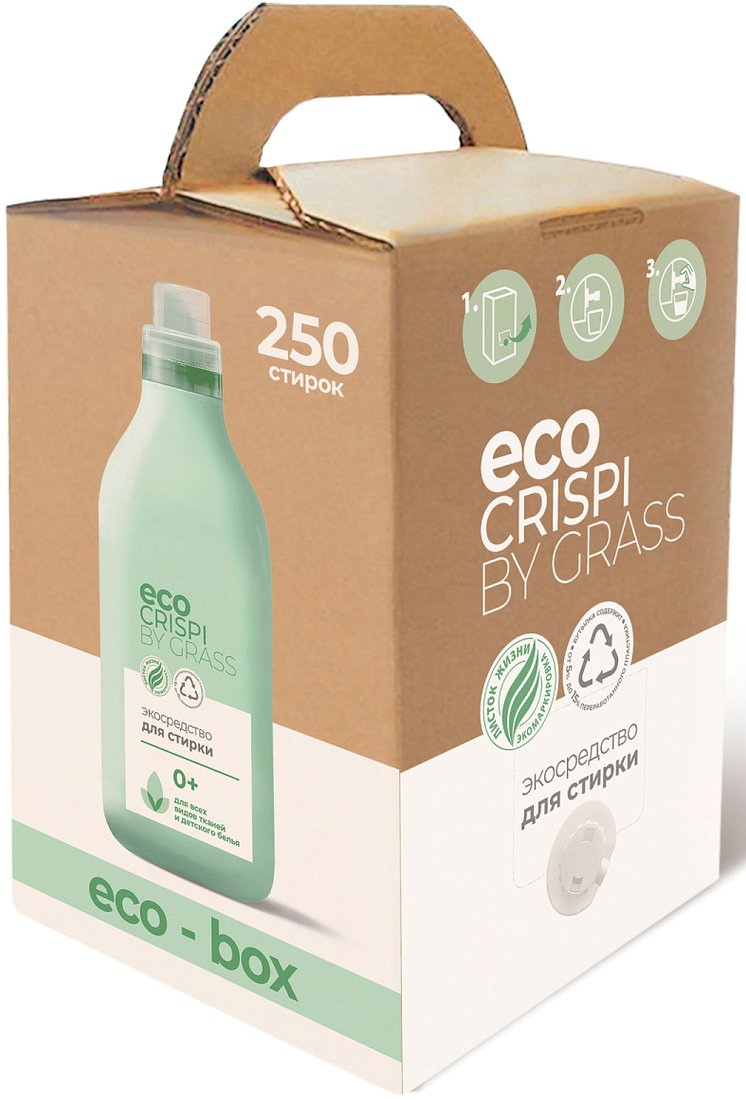 

Гель для стирки Grass Crispi Экосредство для стирки 5 л (bag-in-box)