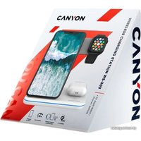 Беспроводное зарядное Canyon WS-303 (белый)