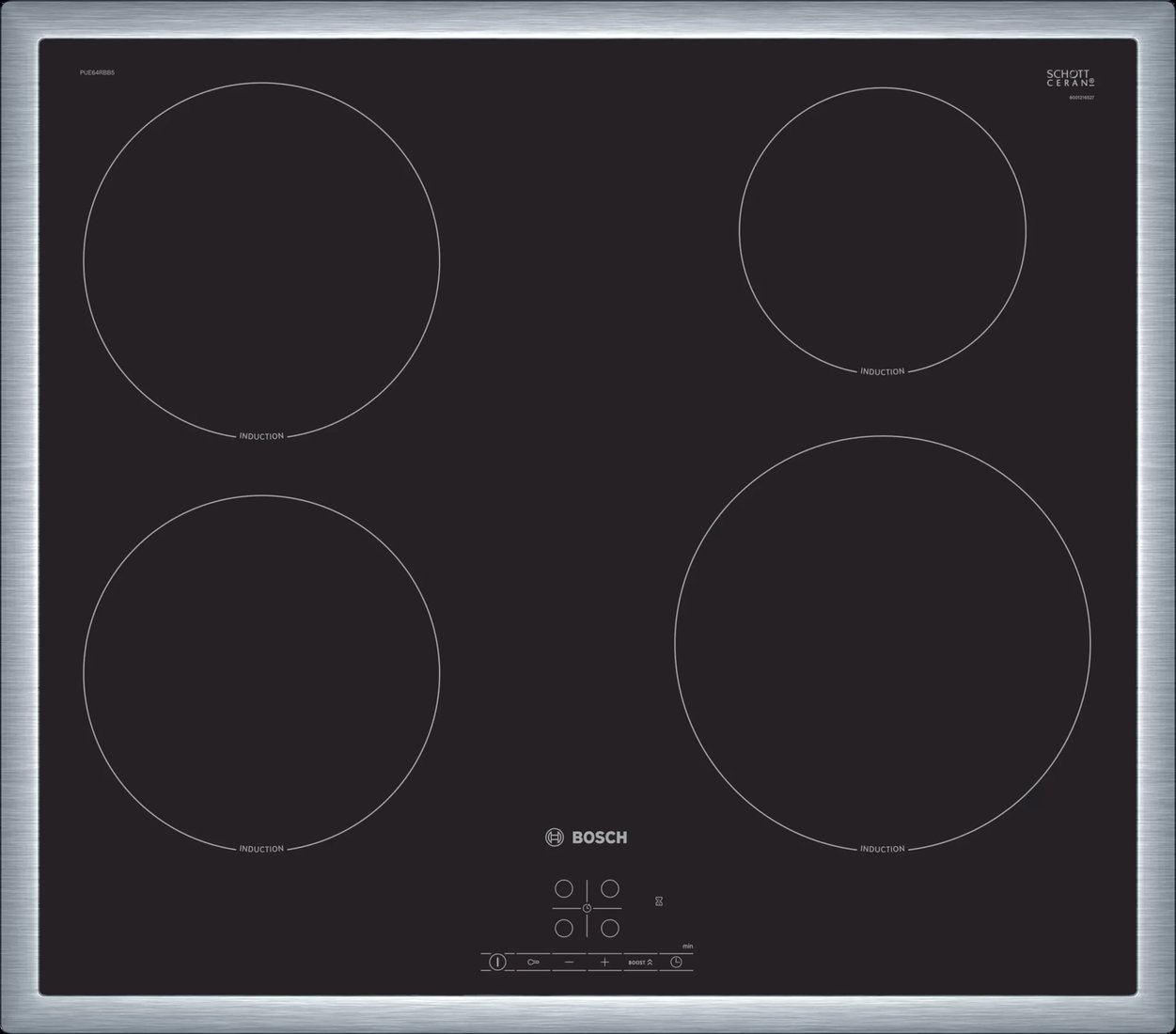 

Варочная панель Bosch PUE64RBB5E