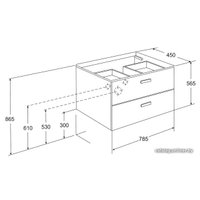  Roca Тумба Victoria Nord 80 ZRU9000032 с умывальником Debba (белый)