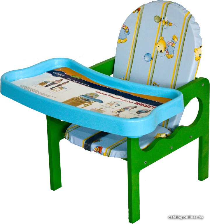 Трансформер Globex Мишутка (голубой/зеленый)