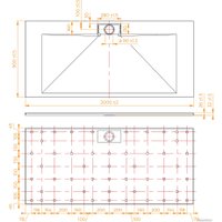 Душевой поддон RGW TKS-W 90x200