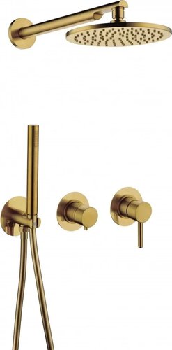 Душевая система  Grocenberg GB5090 (золотой брашированный)