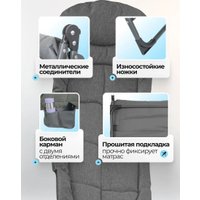 Раскладушка ISMA ISMA-FG-HY-8008BL