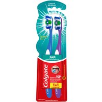 Набор зубных щеток Colgate 360 Суперчистота всей полости рта (2 шт)
