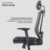 Офисное кресло Evolution ERGO BLISS Grey (серый)