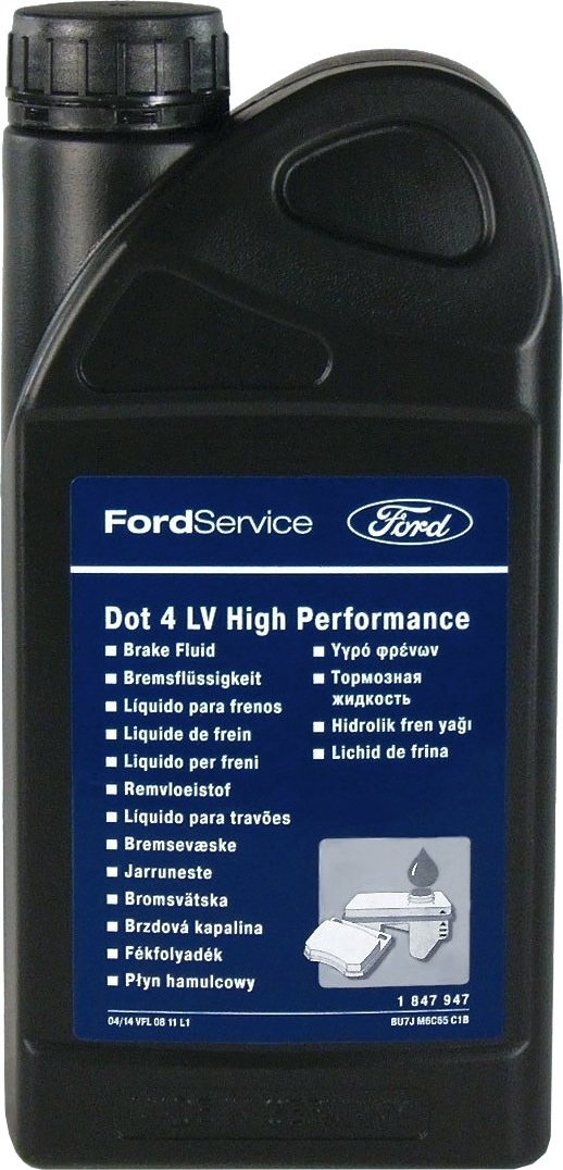 

Тормозная жидкость Ford DOT4 LV 1л