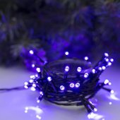 Нить 50 LED 5м (фиолетовый) 3556767