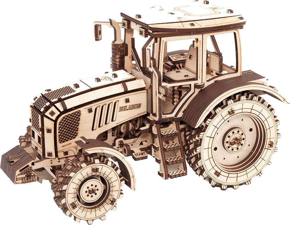 

3Д-пазл Eco-Wood-Art Трактор Беларус-2022