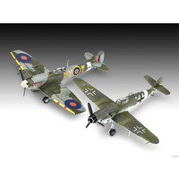 Сборная модель Revell 63710 Combat Set Messerschmitt Bf109G-10 Spitfire Mk.V