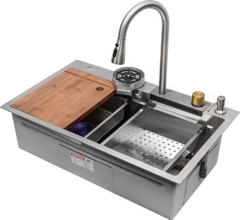Кухонная мойка ARFEKA ECO AR 750*450 Satin